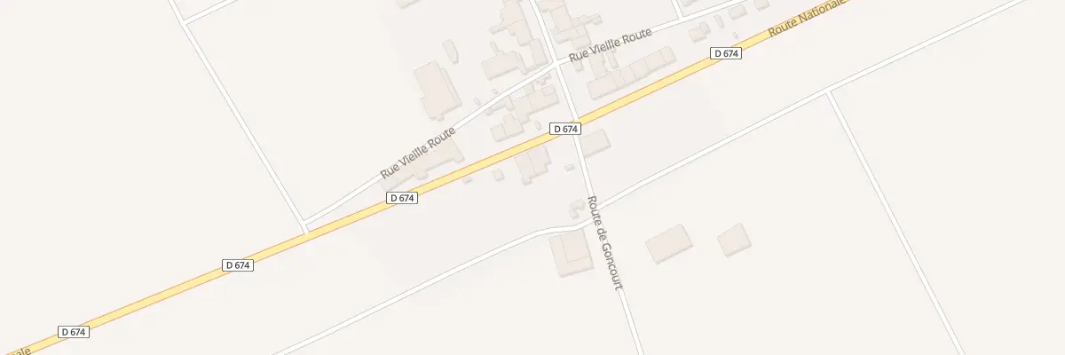 Plan du 5 Rte Nationale à Liffol-le-Petit