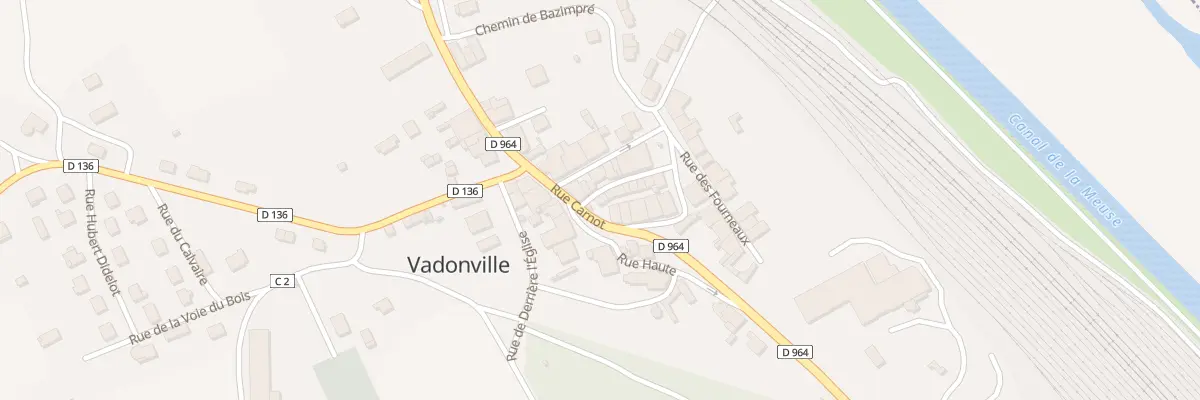 Plan du 4 Rue Habillon à Vadonville