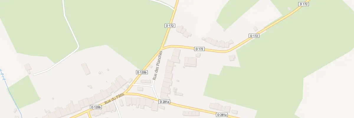Plan du 18 Rue des Planches à Marcilly-en-Bassigny