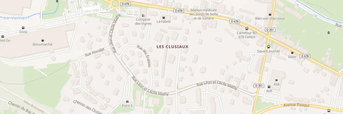 Plan du 14 Rue Léon et Cécile Mathy à Montmorot