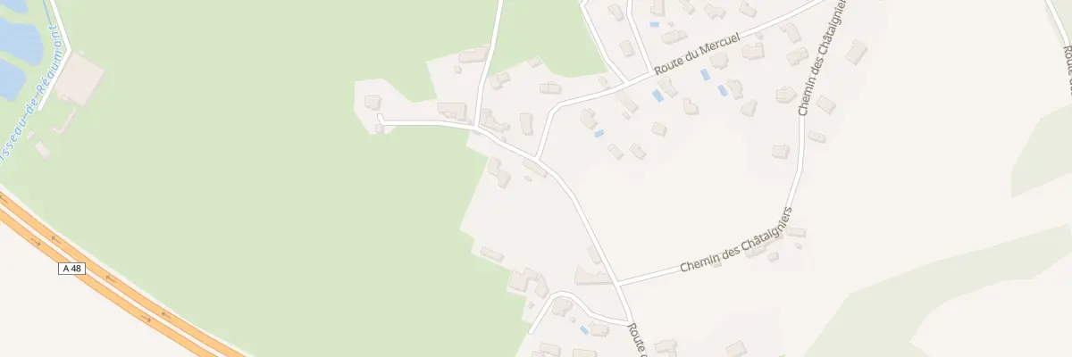 Plan du 5081 Le Mercuel à Réaumont