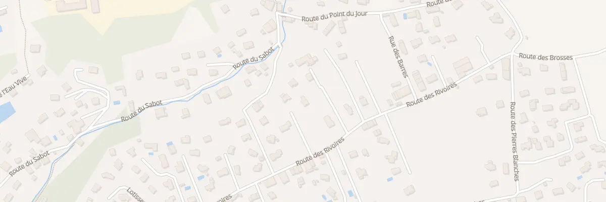 Plan du 285B Rte des Rivoires à Vourey