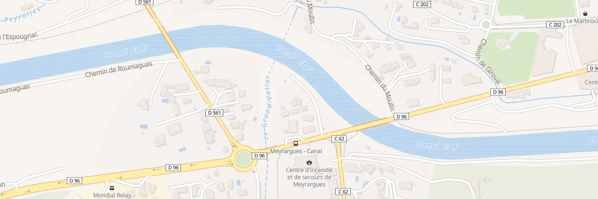 Plan du 5114 Le Moulin à Meyrargues