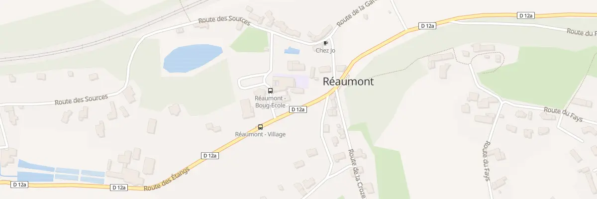 Plan du 5052 Le Village à Réaumont