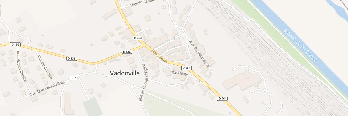 Plan du 6 Rue Carnot à Vadonville