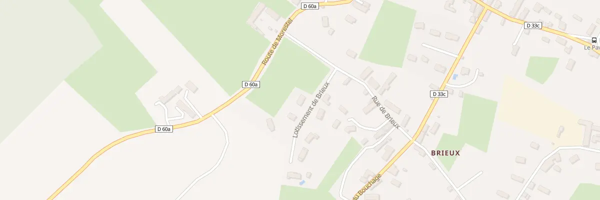 Plan du 5268 Brieux à Brangues