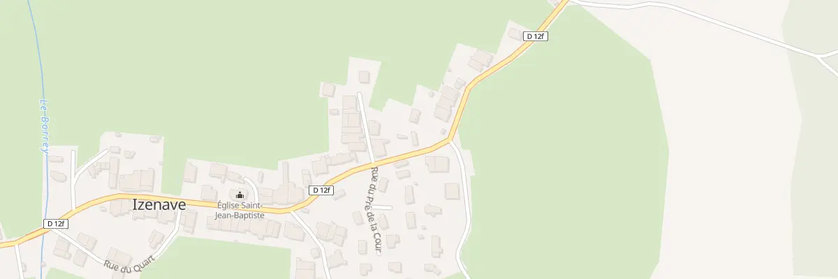 Plan du 559 Rue Grand Rue à Izenave