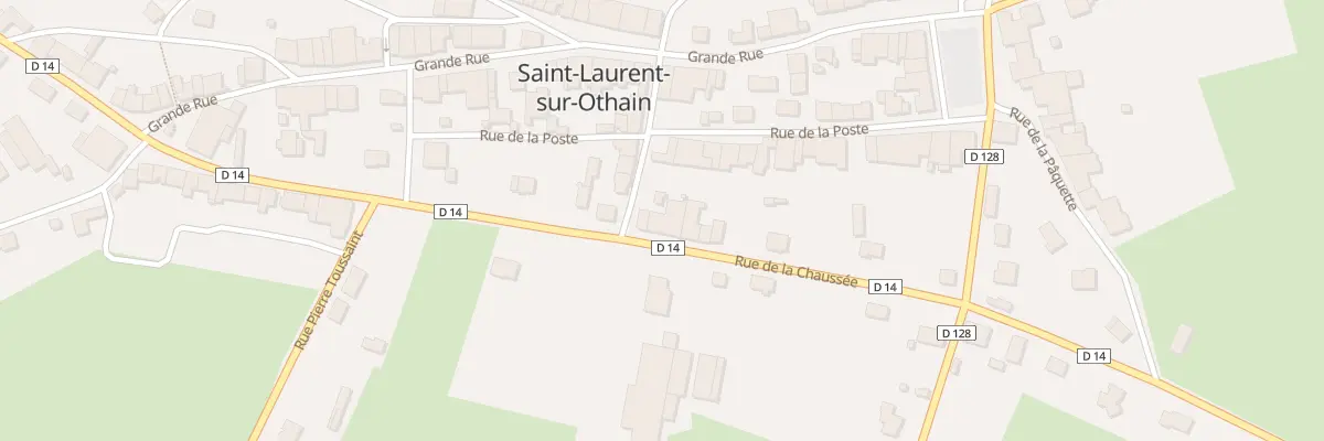 Plan du 9 Rue de la Chaussee à Saint-Laurent-sur-Othain