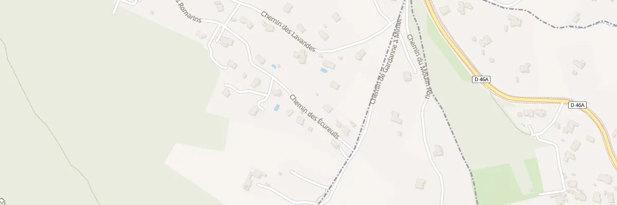 Plan du 9661 La Rabassiere à Gardanne