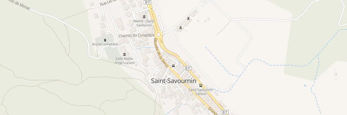 Plan du 16 Rue du Barry à Saint-Savournin