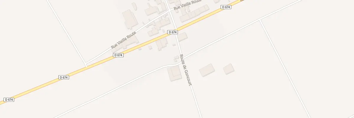 Plan du 2 Rte de Goncourt à Liffol-le-Petit