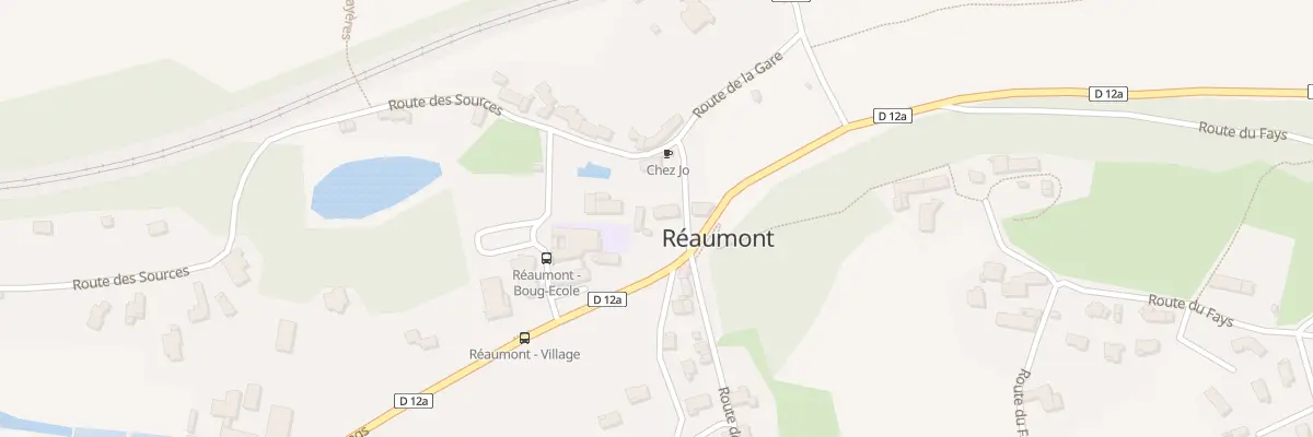 Plan du 5 Rte des Sources à Réaumont