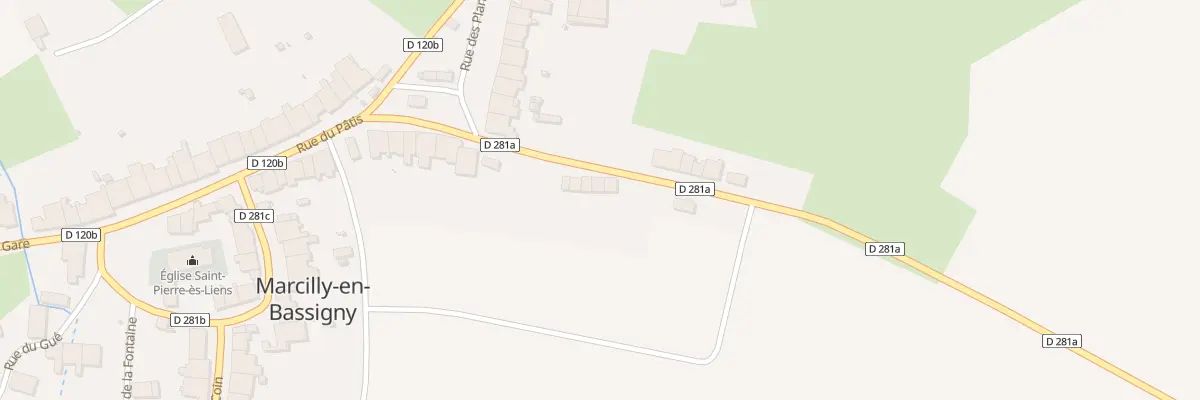 Plan du 20 Rue de la Saboterie à Marcilly-en-Bassigny