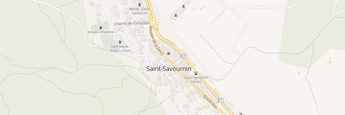 Plan du 48 Gr Grand’ Rue à Saint-Savournin