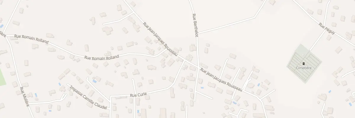Plan du 2 Rue CURIE à Saint-André-le-Gaz