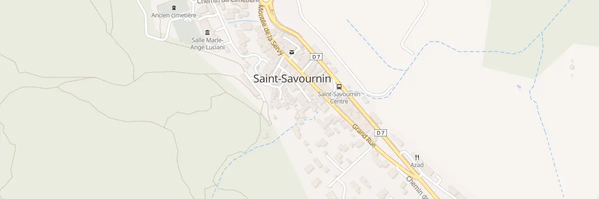 Plan du 5186 Le Village à Saint-Savournin