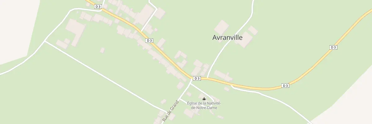 Plan du 6 Rue Principale à Avranville