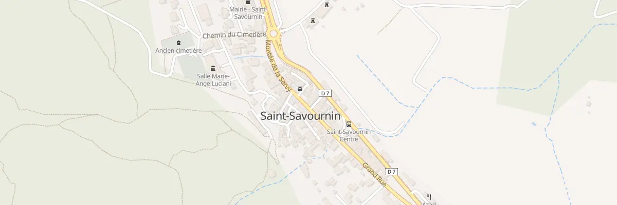 Plan du 5124 Le Village à Saint-Savournin