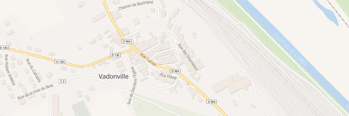 Plan du 9 Rue Châlot à Vadonville