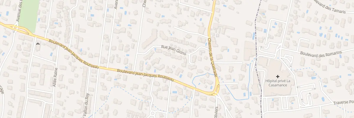 Plan du 15 Rue Jean Giono à La Penne-sur-Huveaune