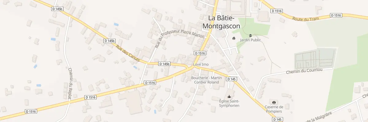 Plan du 22 Rue des Canuts à La Bâtie-Montgascon