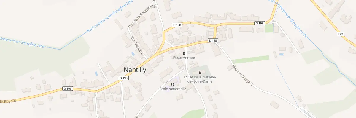 Plan du 4B Rue de l’Eglise à Nantilly