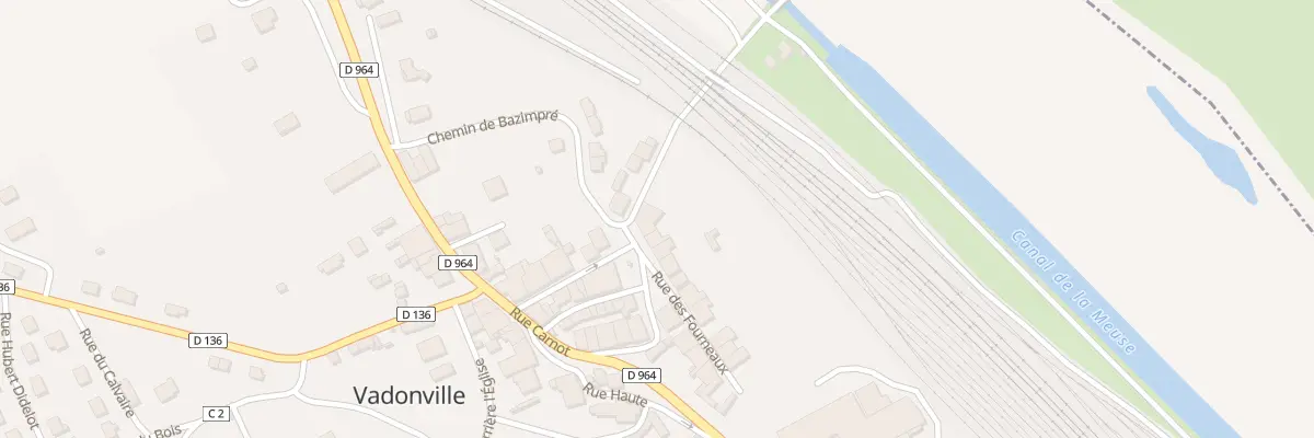 Plan du 22 Rue des Fourneaux à Vadonville