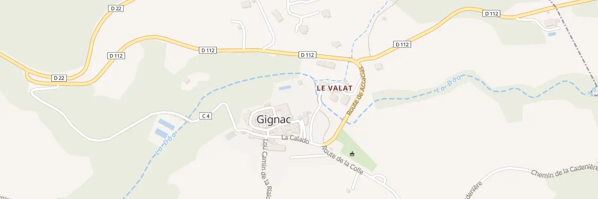 Plan du 11 La Placeto à Gignac