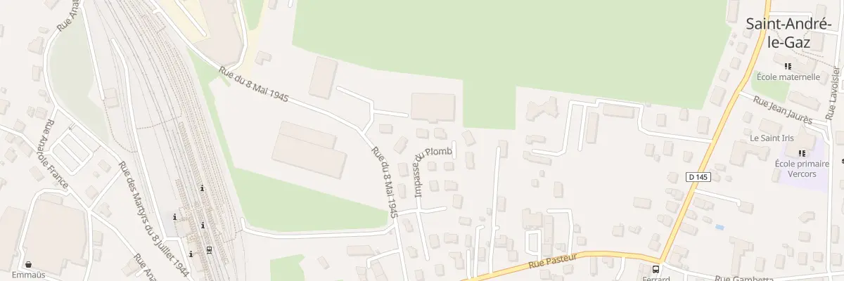 Plan du 16 Imp du Plomb à Saint-André-le-Gaz
