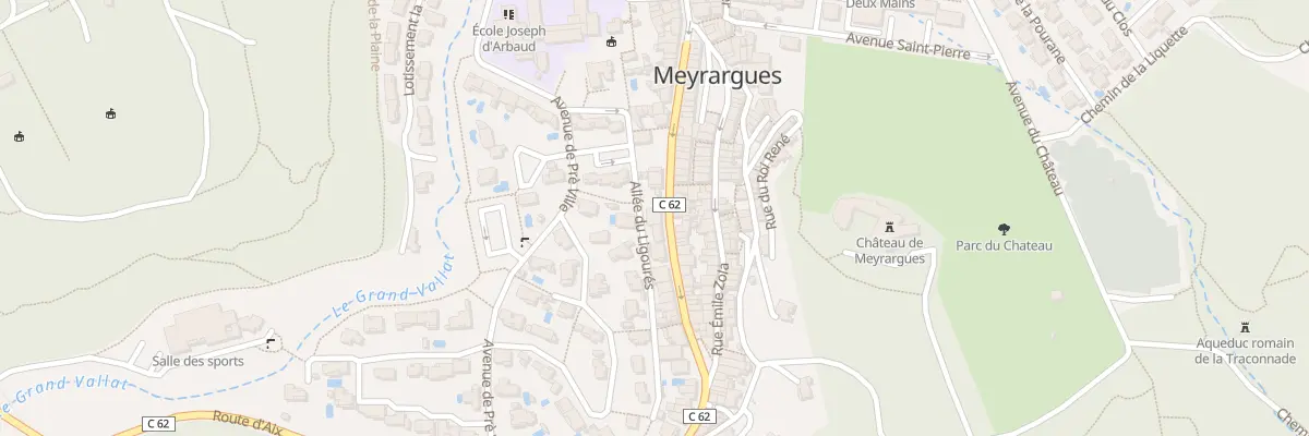 Plan du 52 Av de la République à Meyrargues