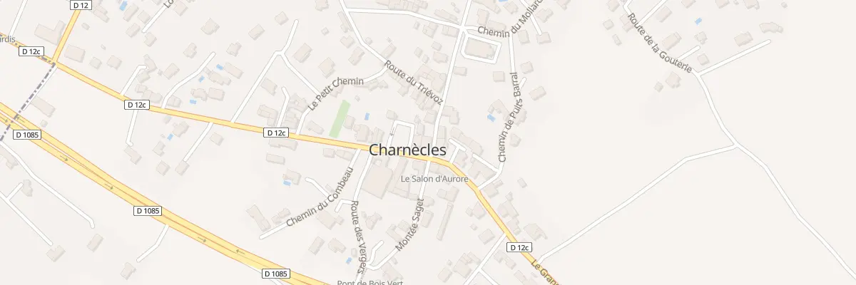 Plan du 25 Che de l’Église à Charnècles