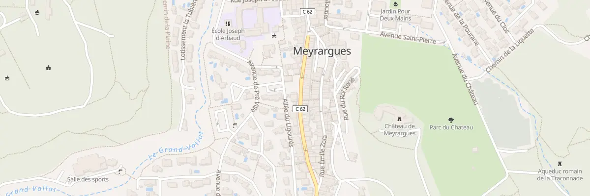 Plan du 48 Av de la République à Meyrargues