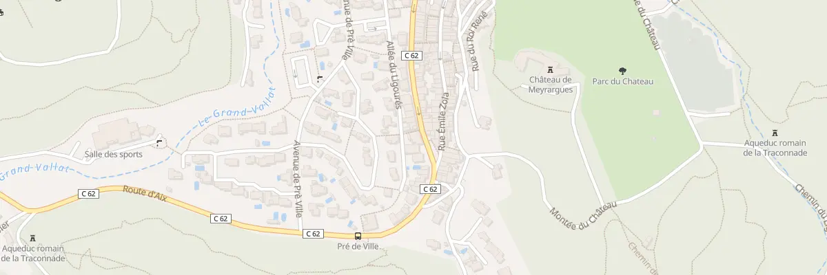 Plan du 70 Av de la République à Meyrargues