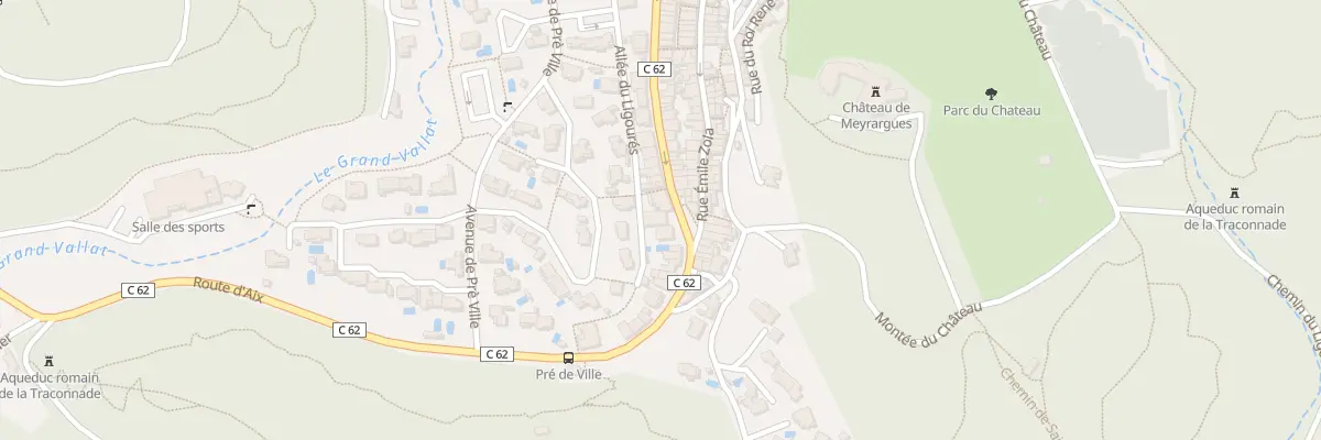 Plan du 72 Av de la République à Meyrargues