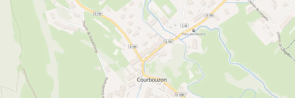 Plan du 35 Rue du Goujon à Courbouzon