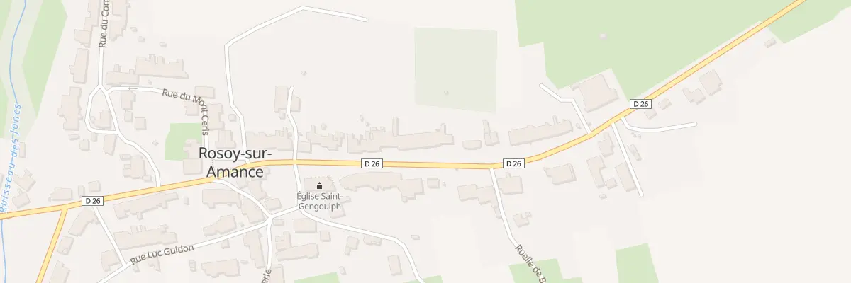 Plan du 31 Rue de Bourgaud à Haute-Amance