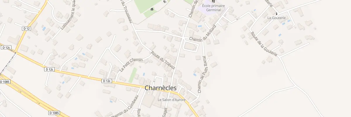 Plan du 95 Che de l’Église à Charnècles