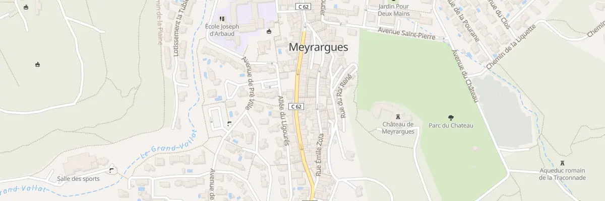 Plan du 47 Av de la République à Meyrargues
