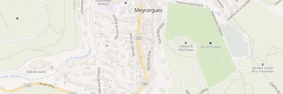 Plan du 59 Av de la République à Meyrargues