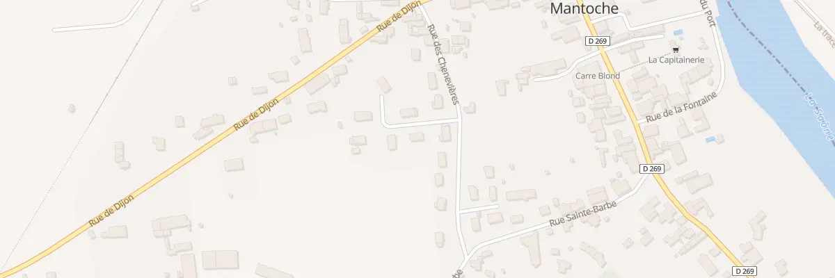 Plan du 1 Rue du Général Guyot à Mantoche