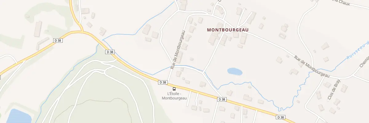 Plan du 60 Rue de Montbourgeau à L’Étoile
