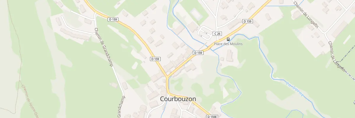 Plan du 51 Rue du Goujon à Courbouzon