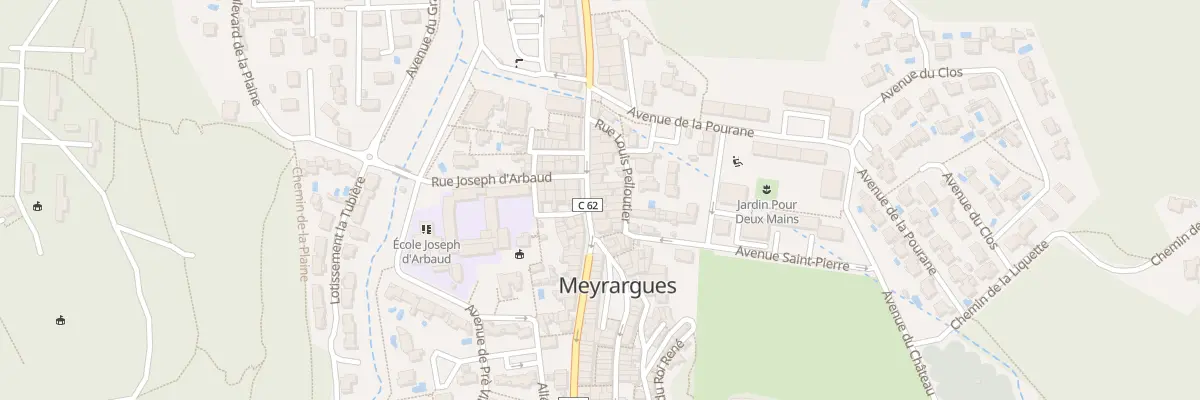 Plan du 19 Av de la République à Meyrargues
