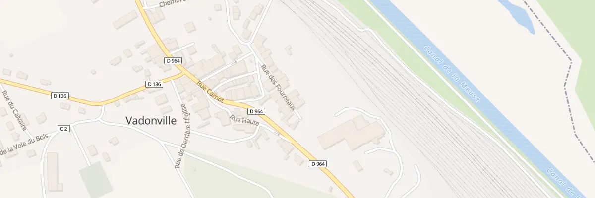 Plan du 6 Rue des Fourneaux à Vadonville