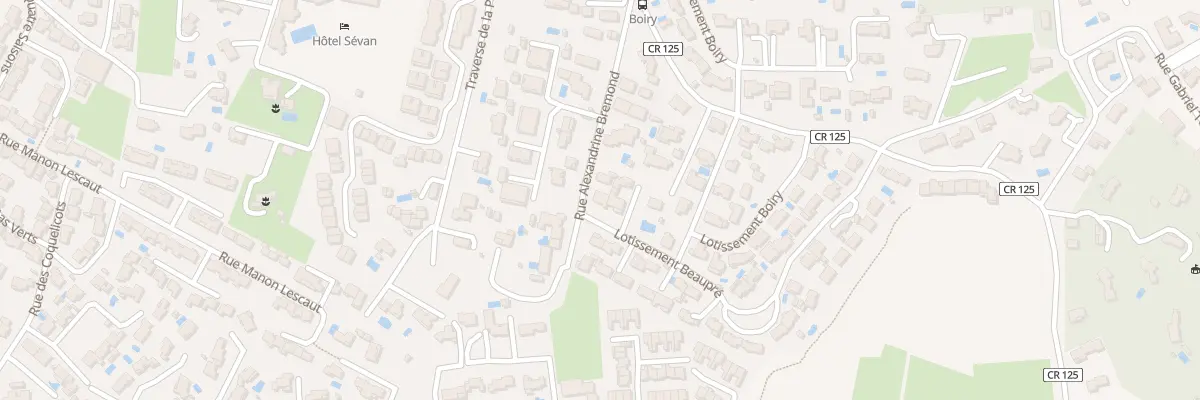 Plan du 159 Rue Beaupré à Pertuis
