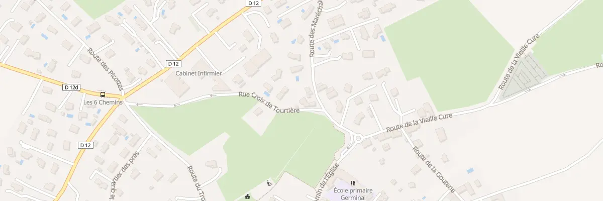 Plan du 30 Rue Croix de Tourtière à Charnècles