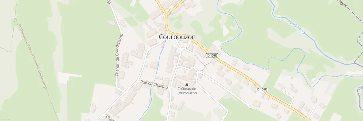 Plan du 11 Rue de la Fontaine à Courbouzon