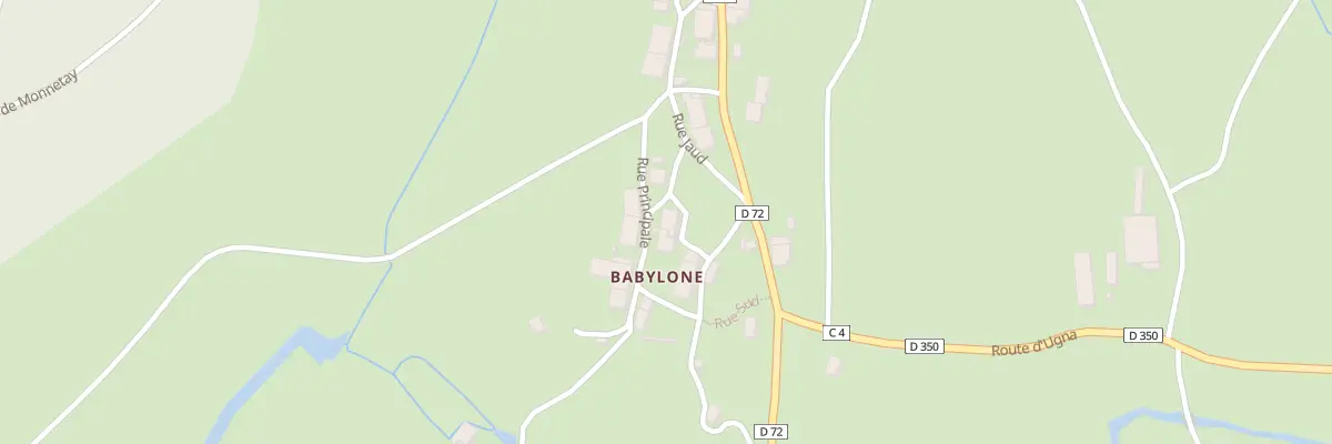Plan du 10 Qua de Babylone à Marigna-sur-Valouse