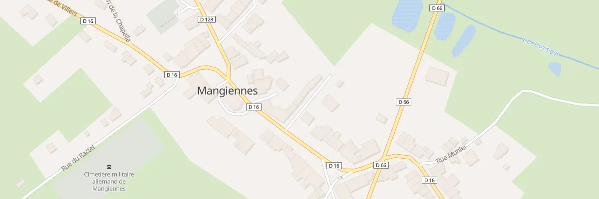 Plan du 12 Gr La Grande Rue à Mangiennes