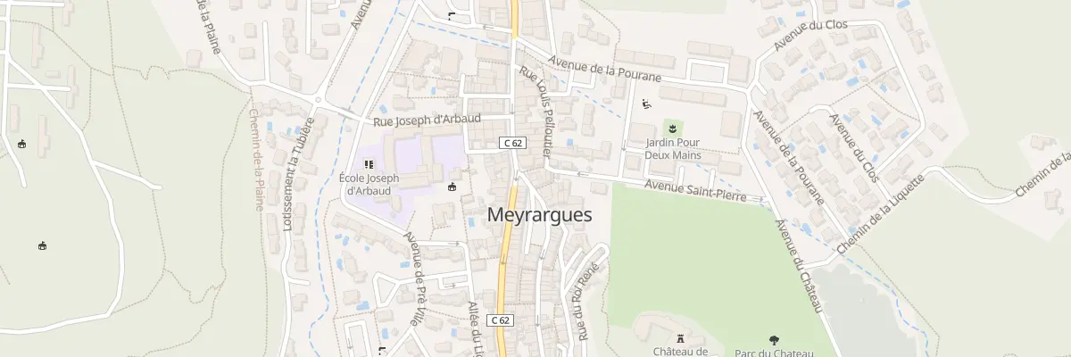 Plan du 3 Rue Emile Zola à Meyrargues